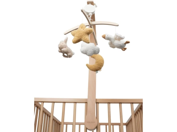 Hudobný kolotoč drevený Newborn Naturals 5