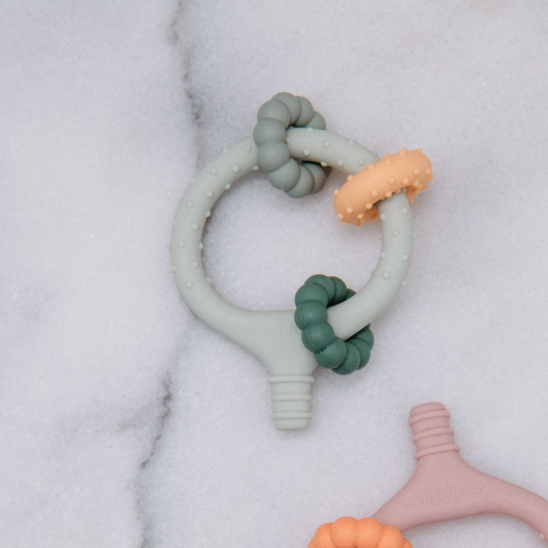 SUAVINEX | HRYZÁTKO na masáž ďasien - zelené 1