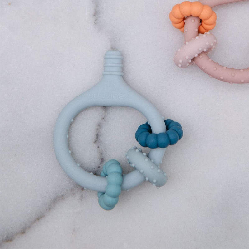 SUAVINEX | HRYZÁTKO na masáž ďasien - modré 1