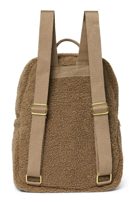 STUDIO NOOS - Teddy Midi BACKPACK - batôžtek s predným vreckom | Brown 3