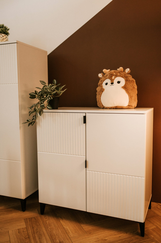 Komoda do detskej izby Klups Mia - Biela 2