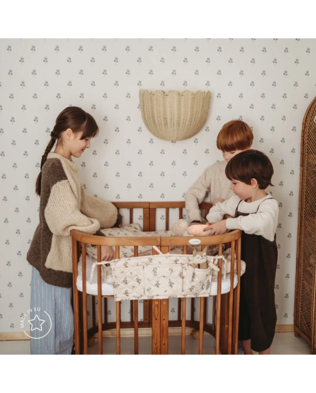 WALDIN rastúca postieľka 7v1 s matracom – Vintage 2