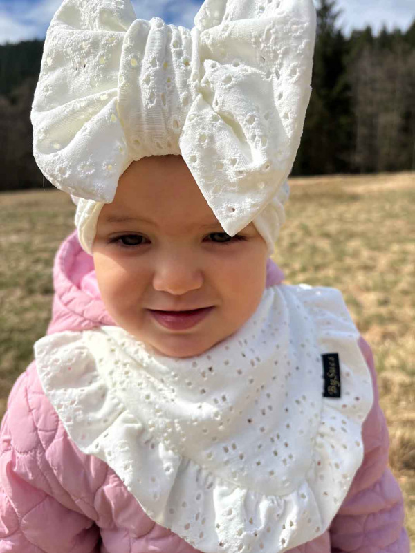 Detská čiapka turban Madeira - SMOTANOVÁ 5