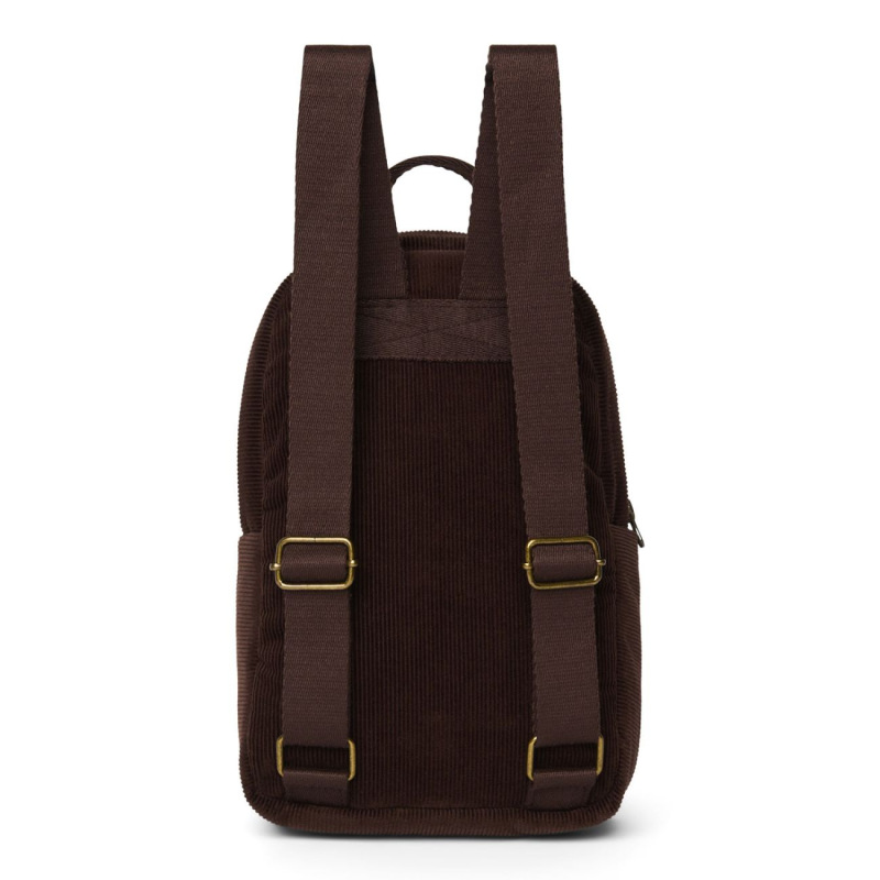 STUDIO NOOS - RIB puffy Mini BACKPACK - batůžek | Dark Brown 3