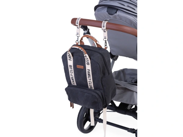 Prebaľovací batoh Family Club Black 10