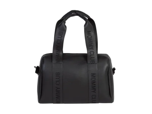 Prebaľovacia taška Mommy Club Signature Vegan Leather Black