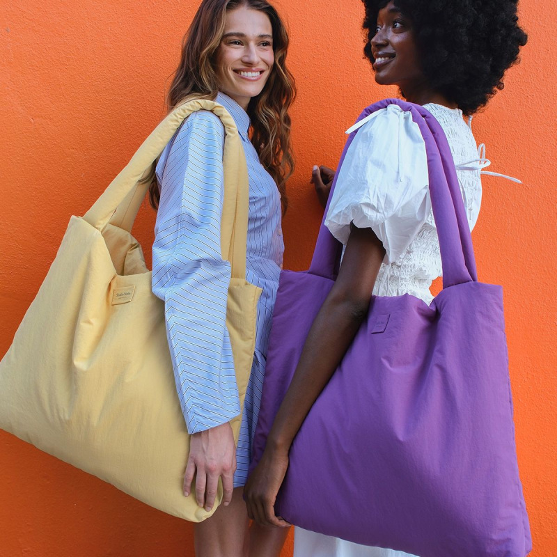 STUDIO NOOS - Puffy MOM BAG | Textured Purple 2