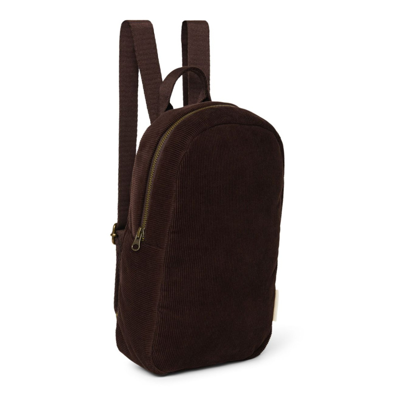 STUDIO NOOS - RIB puffy Mini BACKPACK - batůžek | Dark Brown 1