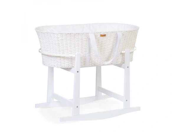 Hojdací stojan pre košík na bábätko White 3