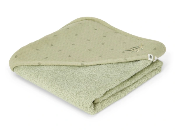 Osuška s kapucňou 100x100 cm Pure Sage 3