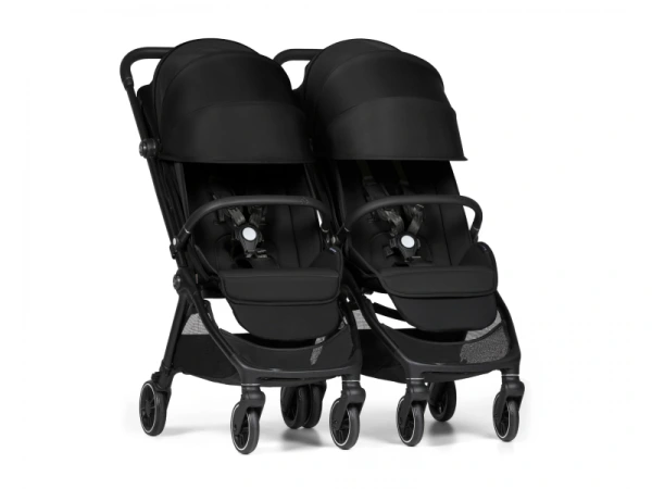 Connect Mini 2x kočík s madlom Black 2