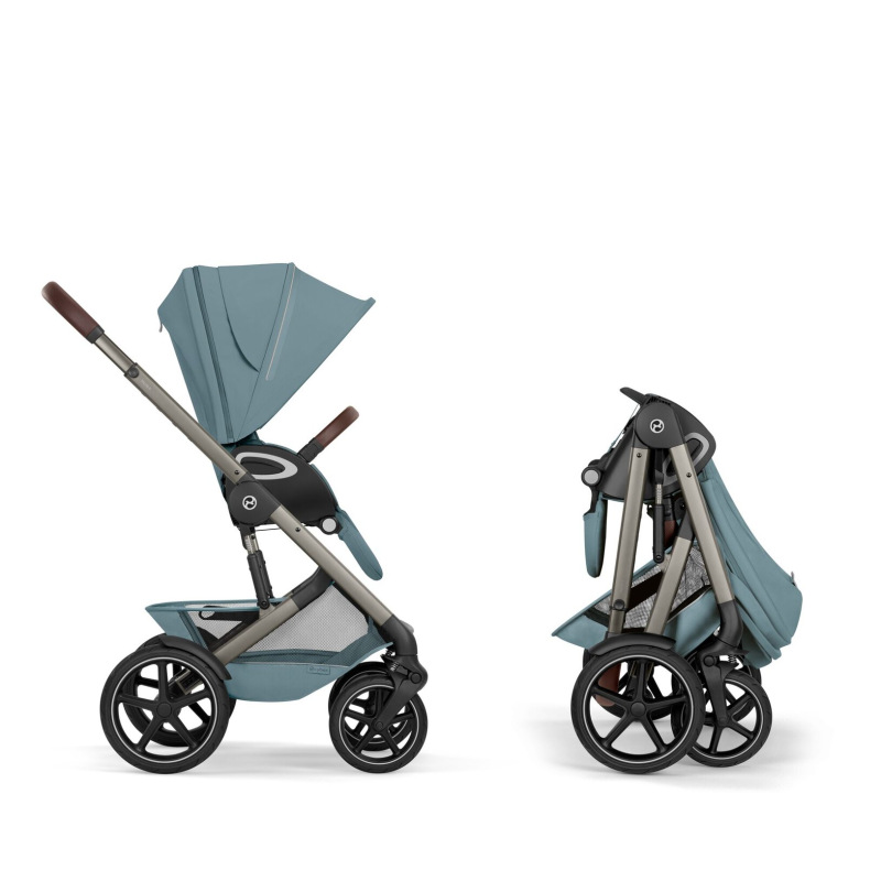 TALOS S LUX BLK 2026 + hlboká skladacia vanička - STORMY BLUE 5