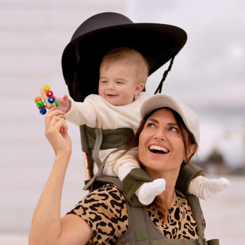 MiniMeis Shoulder Carrier G5 6mon-18kg black premium 6