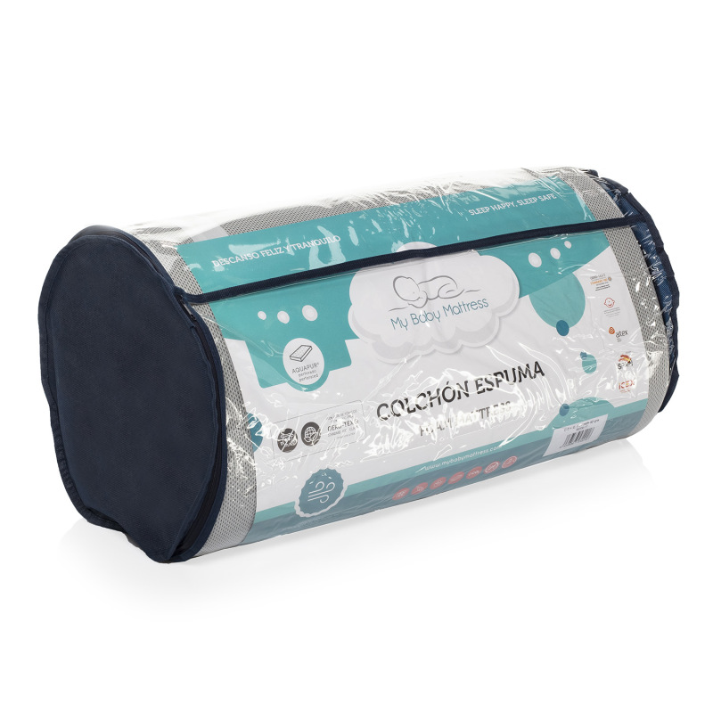 Cestovný rolovací matrac 120x60, Stříbrná 2