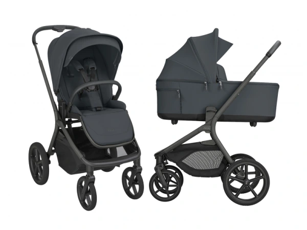 KikkaBoo Kočík 2v1 Goya Platinum GRAPHITE