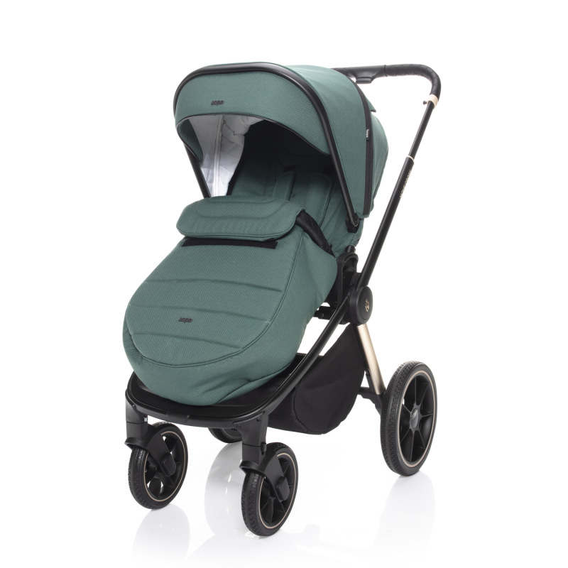 Zopa MOVE Cross 2 kočík + XL hl. korba zdarma, Antique Green/Gold 12