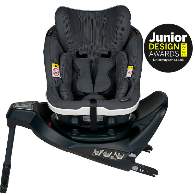 BeSafe iZi Turn i-Size anthracite mesh