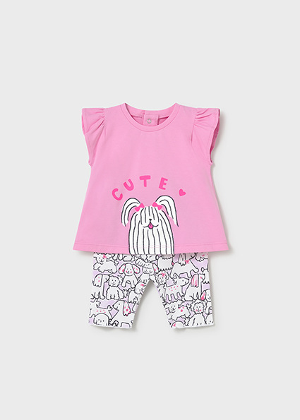 Mayoral dlhé body s podbradníkom Baby rose