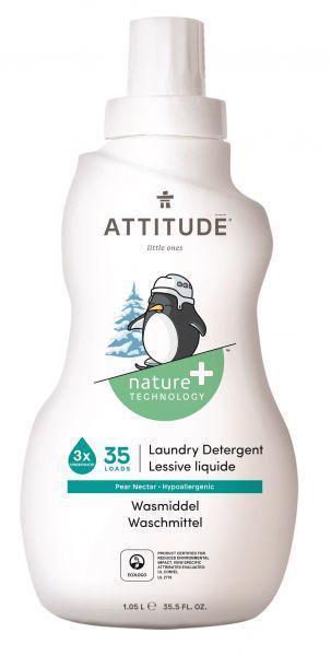 ATTITUDE Prací gél pre deti s vôňou hruškovej šťavy 1050 ml (35 pracích dávok)