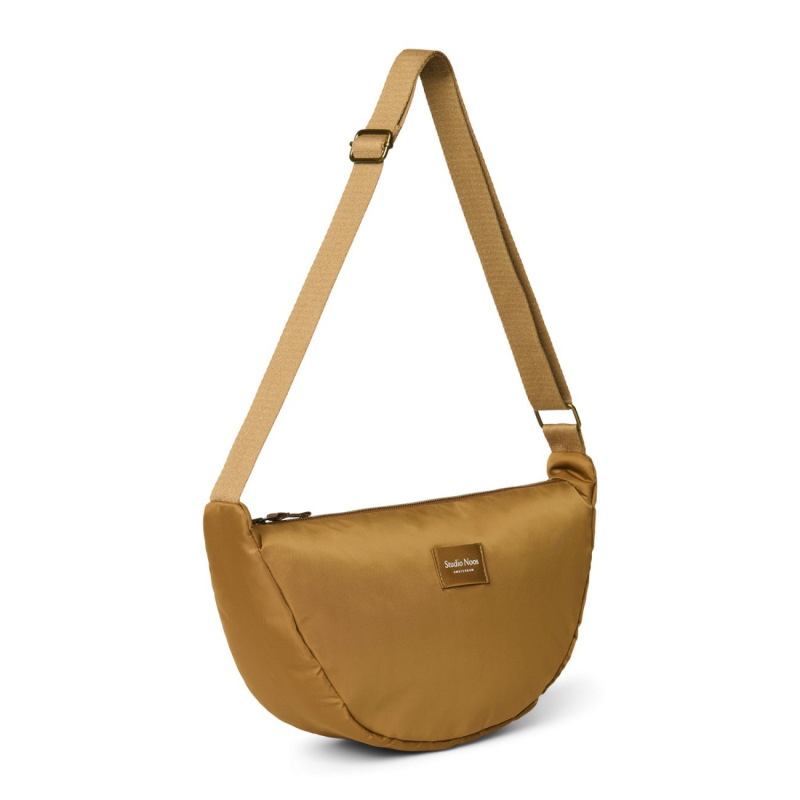 STUDIO NOOS - Technical Puffy FANNY PACK - kabelka | Honey Brown 4