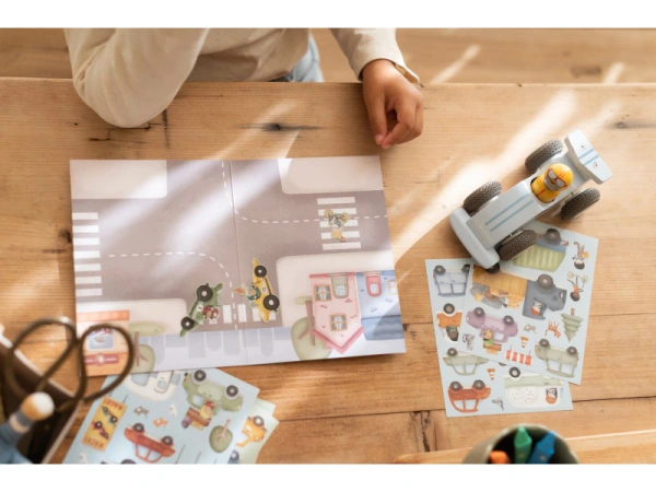 Knižka so samolepkami Doprava Jim 4