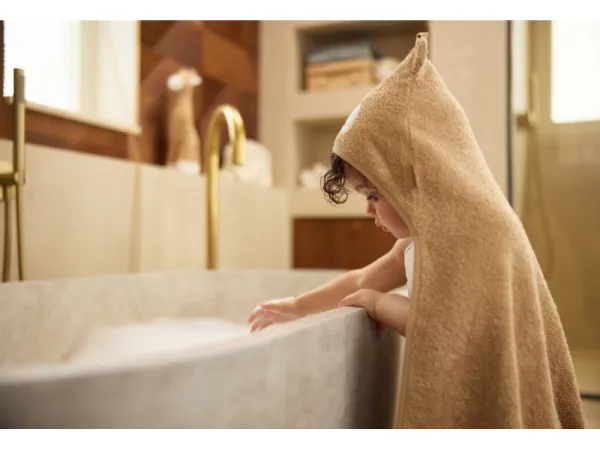 Osuška s kapucňou 75x75cm Jungle Jambo Cheetah 6