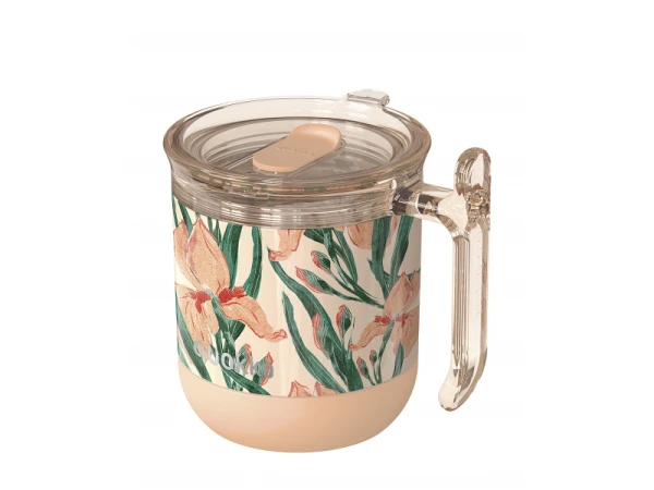 Nerezový termohrnček Wave Floral Peach 260 ml