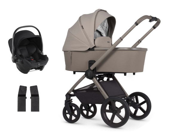 Venicci Upline 2 Taupe + autosedačka + adaptéry