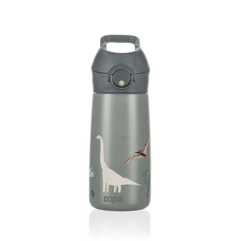 Termoska na pití s pítkem 400 ml, Dino 5