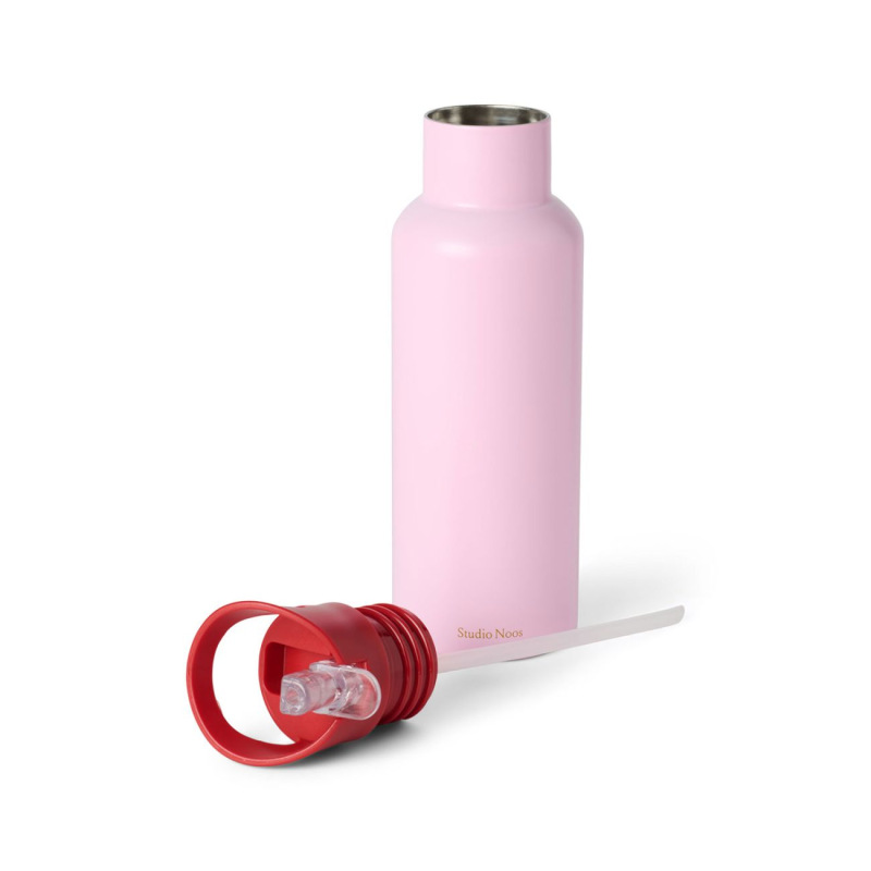 Studio Noos Nerezová Láhev na nápoj Medium 500ml l Jemná růžová