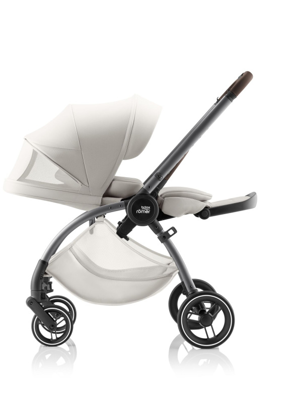 Sada kočíka Rio + hlboká vanička + autosedačka Baby-Safe PRO + základňa Vario Base 5Z Lux, Soft Taup 7