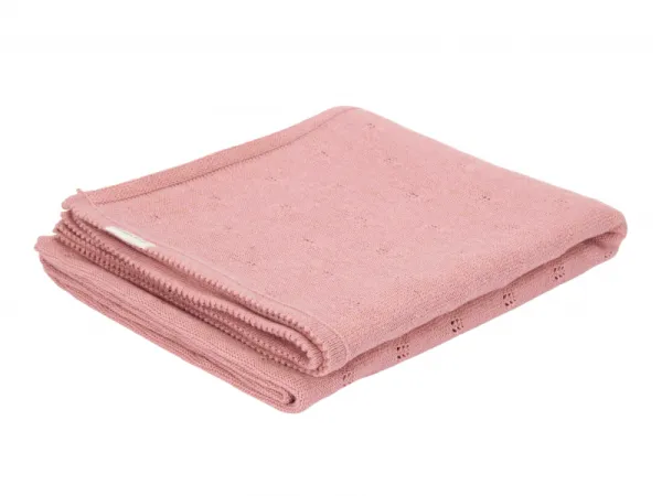 Deka pletená 70x100 cm Pure Pink Blush 1
