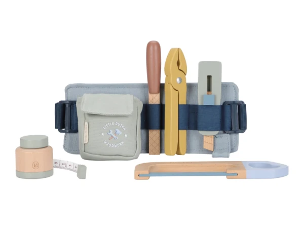 Opasok s dreveným náradím Blue 2