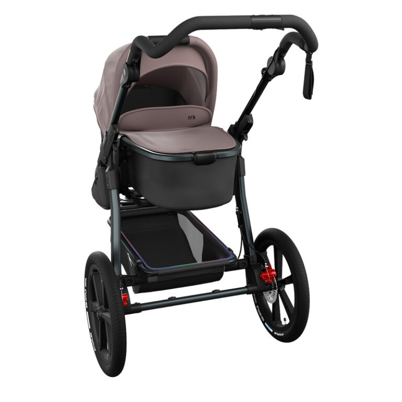 Tfk carrycot mono/pro combi unit brown 3