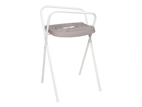 Bébé-Jou Kovový stojan Click na vaničku 103cm Chalk Brown/Farm Friends