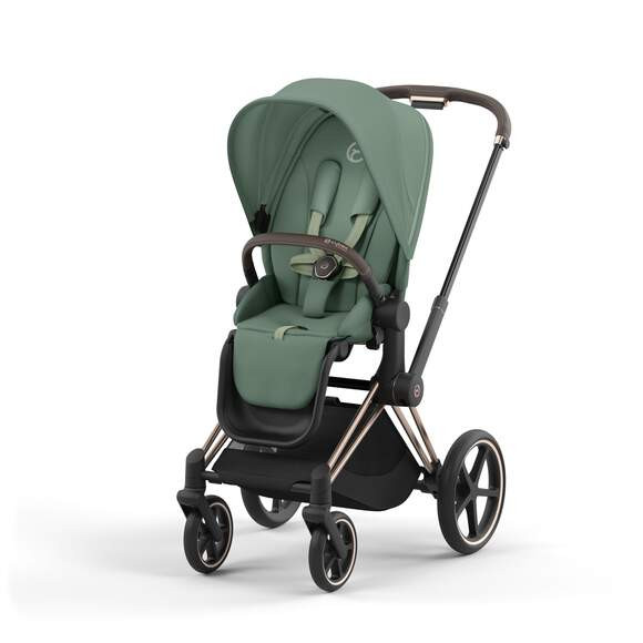 Cybex e-Priam Rose Gold, Leaf Green, elektrický kočík 6