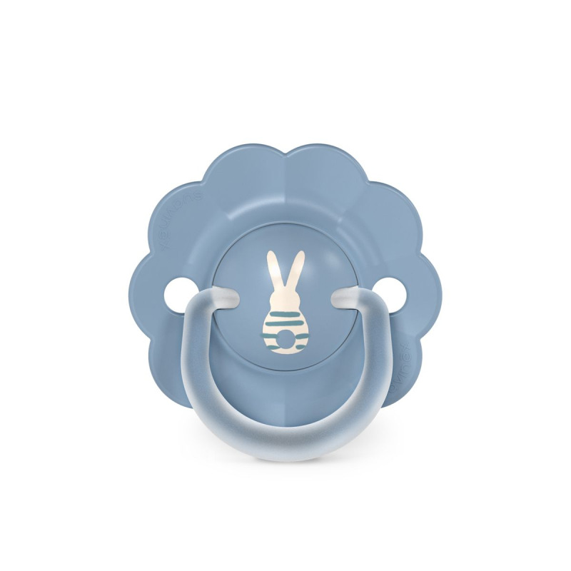 SUAVINEX | Cumlík SX PRO fyziologický WONDERLAND NEW 6/18m - modrý králik