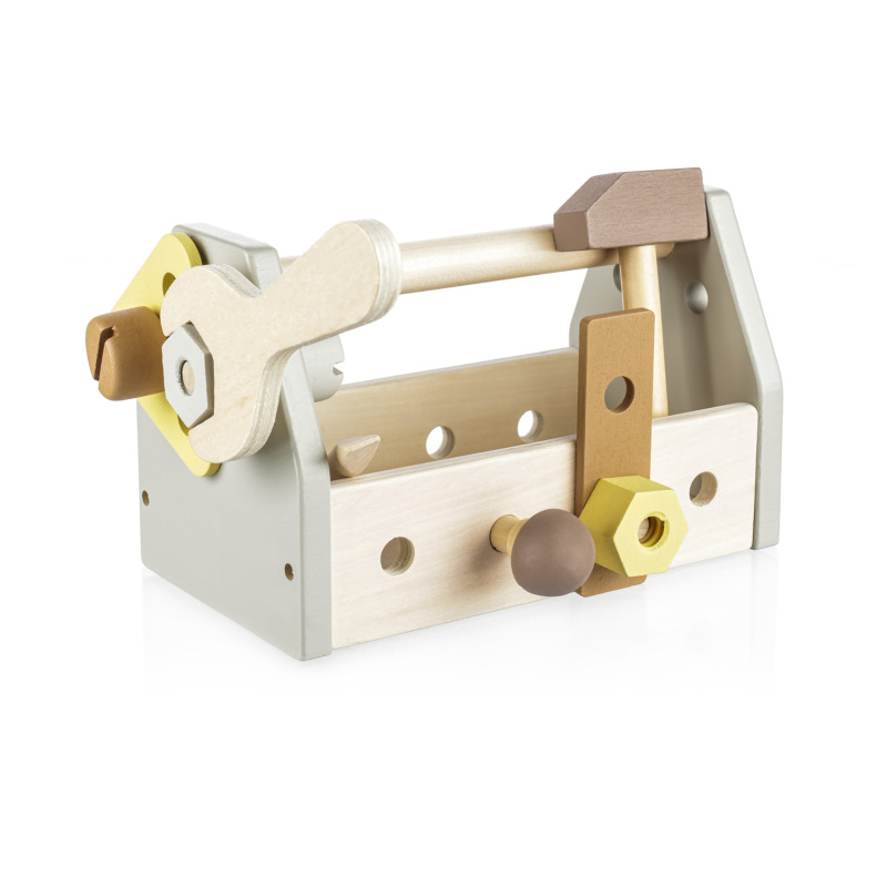 Dřevěná sada nářadí v boxu, Brown 2