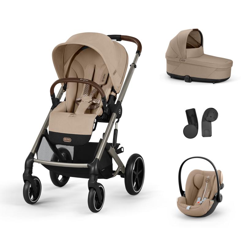 CYBEX BALIOS S Lux 2024 SET S / ALMOND BEIGE + CLOUD G plus