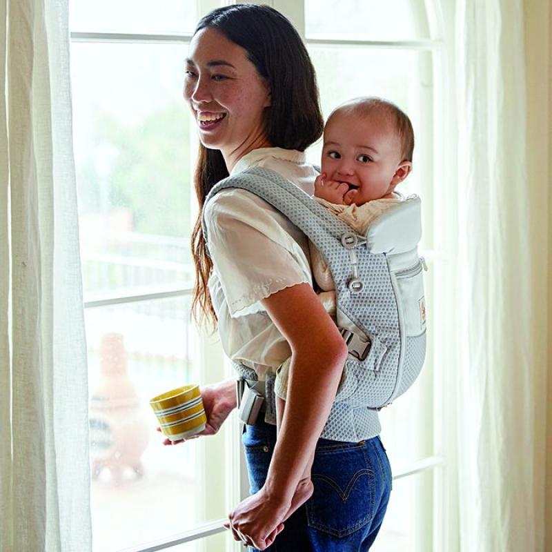 ERGOBABY | ADAPT NOSÍTKO Soft Flex Mesh - Pearl Grey