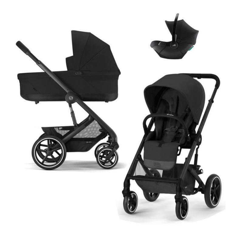 CYBEX TALOS S LUX MOON BLACK + AUTOSEDAČKA BABY SAFE CORE ZDARMA