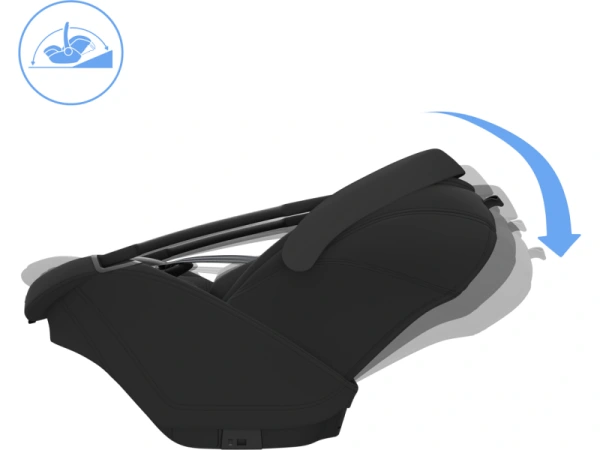 Coral Slide Pro autosedačka Onyx Black 8
