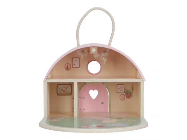 Domček pre víly drevený prenosný Fairy Garden 6