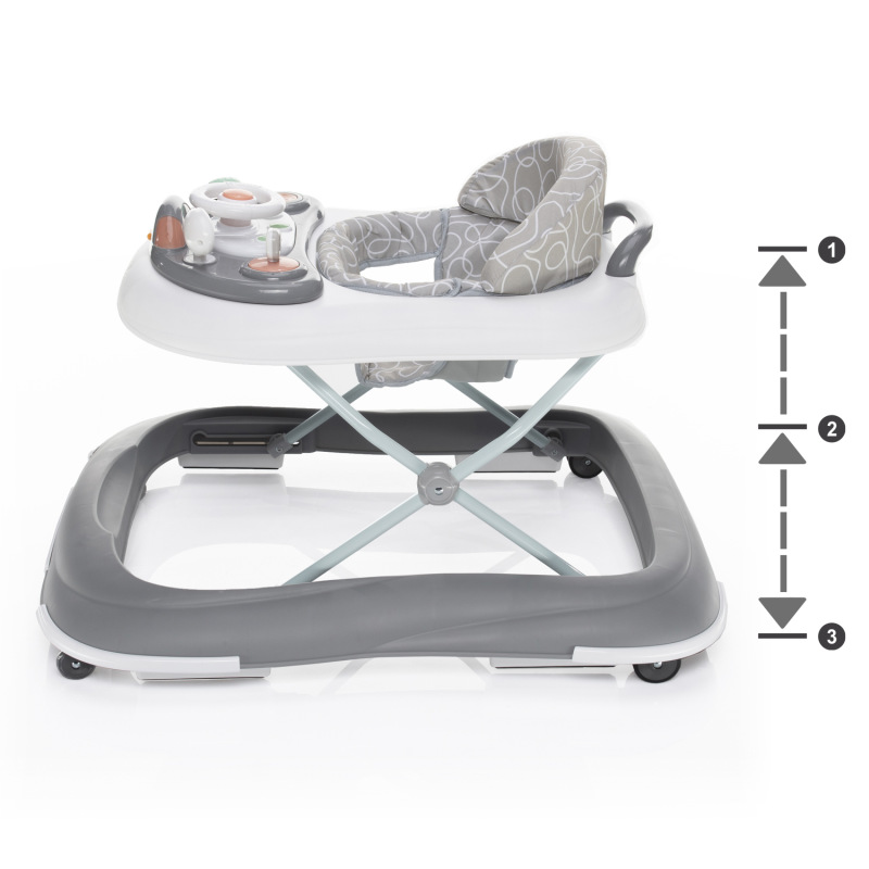 Chodítko Fiesta, Grey/White 12