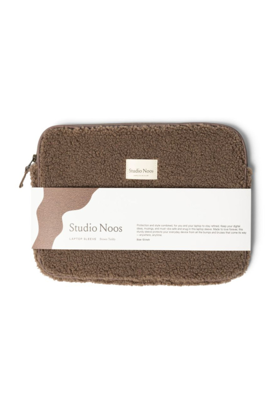 STUDIO NOOS - Teddy OBAL na Laptop 13´| Brown 1