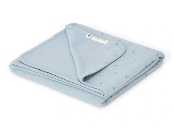 Detská deka do postieľky 70x100 cm Pure Denim Blue