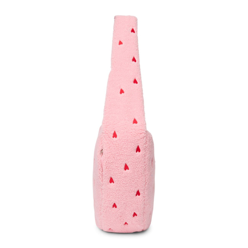 STUDIO NOOS - Teddy Cross Body Bag | Light Pink Hearts 5