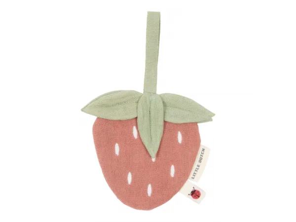 Prívesok na cumlík Jahoda