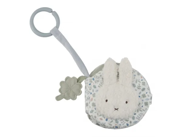 Závesná textilná knižka králiček Miffy Lucky Leaves