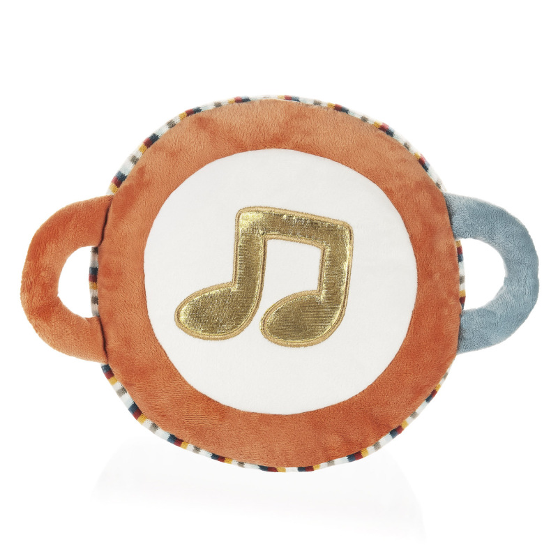 Plyšová hudobná hračka 3v1, My first drum 7